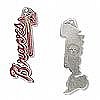 Atlanta Braves Pendant Dog Collar Charm