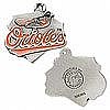 Baltimore Orioles Pendant Dog Collar Charm